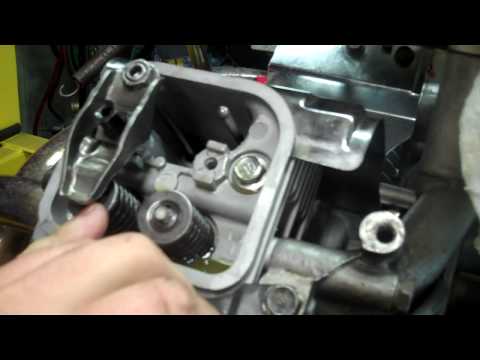 Honda 20hp v twin valve adjustment #5