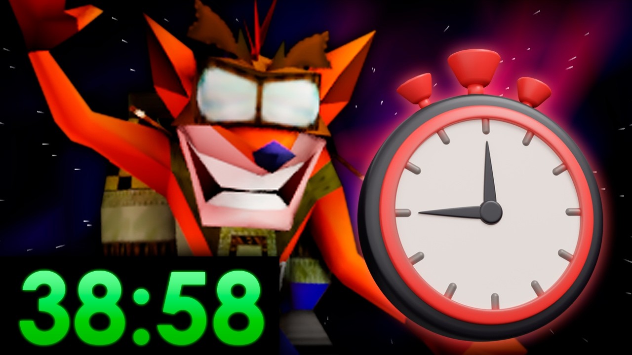 El SPEEDRUN de CRASH BANDICOOT 2... REQUIERE SACRIFICIOS
