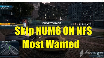 How to Skip NUM6 in  NFS Most Wanted