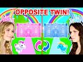 OPPOSITE TWIN Build Challenge In Adopt Me! (Roblox)