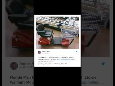 Florida man day 17 #floridaman #walmart