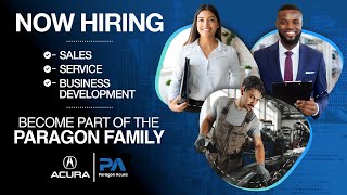 NOW HIRING- Become part of the Paragon Family