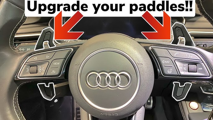 How to Install LED Paddle Shifter Extension for Audi by TDD (NEW