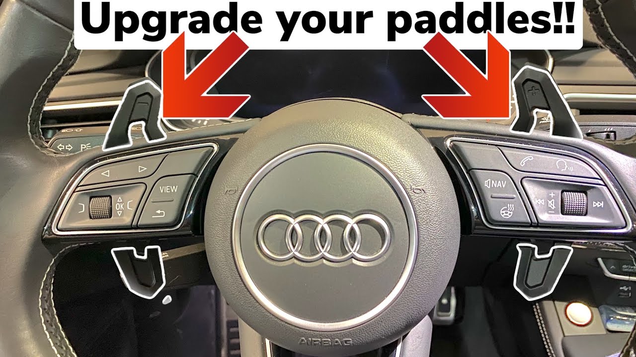 Upgrade your Audi's Flappy Paddle Shifters With These Urus Style Paddles  From Enthusiastbrand.com 