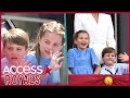 Princess Charlotte STOPS Prince Louis' Wave At Queen's Platinum Jubilee