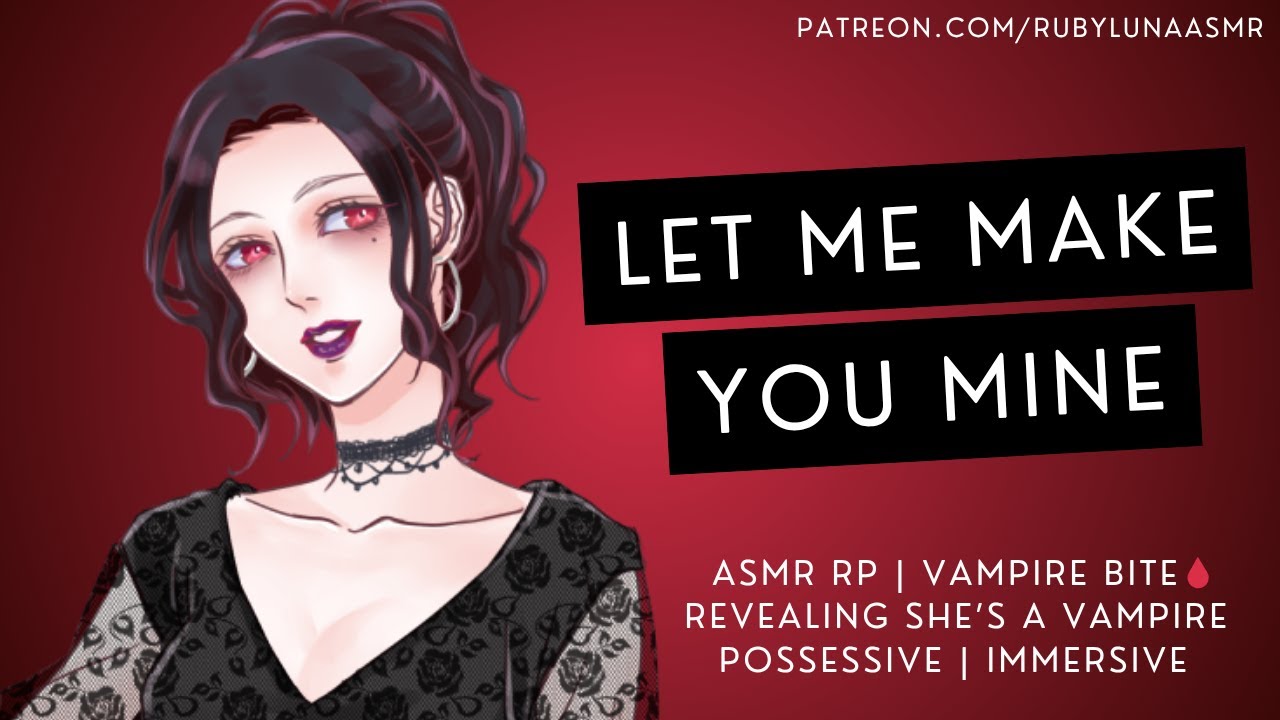 Vampire Roomie Protects You… By Biting You [ASMR RP] [Vampire Bite🩸] [Lowkey Possessive] [Immersive]