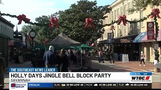 Holly Days Jingle Bell Block Hop In Savannah