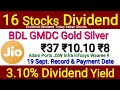 GMDC Share Dividend High Yield Infosys BDL Gold Silver Jio Fin Share CryptoCurrency Stock Finshots