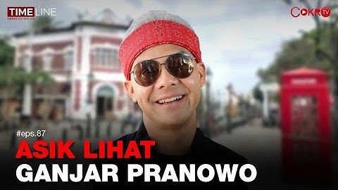 Denny Siregar: ASIK LIHAT GANJAR PRANOWO