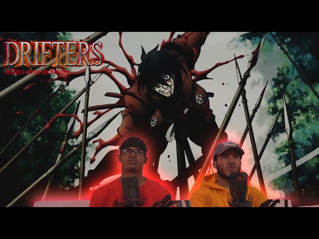 DRIFTERS EPISODE 1 & 2 LIVE REACTION  THIS IS MY TYPE OF ANIME!! 