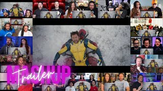 Deadpool \& Wolverine - Trailer Reaction Mashup - 💪😎 - Ryan Reynolds \& Hugh Jackman (PART 2)