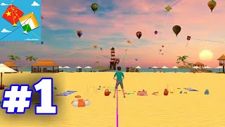 India Vs China Kite Flying Games || Level 1-12 || Gameplay Games #1 screenshot 5