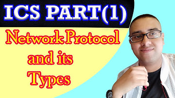 Network Protocol and its Types(Ethernet, Token Ring, ARC net)-ICS PART(1) (Urdu/Hindi)