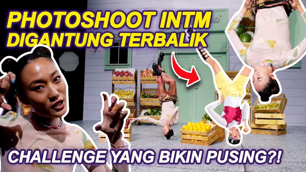 Bikin Pusing! Ayu Gani Bimbing Para Calon Model Melakukan Challenge Photoshoot Unrealistic Upside Down!