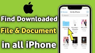 iPhone | How to find downloaded pdf files on all iphones, ipads, ipods screenshot 4