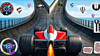 Formula Car Mega Ramp Extreme Racing - GT Car Formula Car Racing Stunts 3D - Android GamePlay  screenshot 5