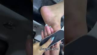 تنضيف القدم ويانا غير شكل من اول جلسه لرجل ارجع بلادي العنوان بغداد اعظميه شارع عمر باربي بيوتي