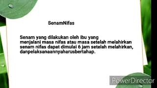 Senam nifas Akbid muhammadiyah kotim