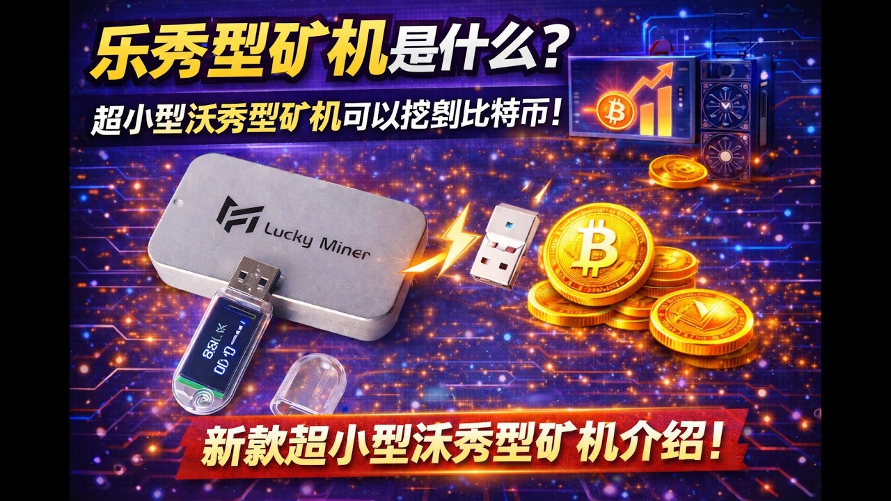 乐透型矿机是什么?超小型乐透型矿机可以挖到比特币! 新款超小型乐透型矿机介绍!#加密货币 #矿机 #btc #airdrop #btc # ...