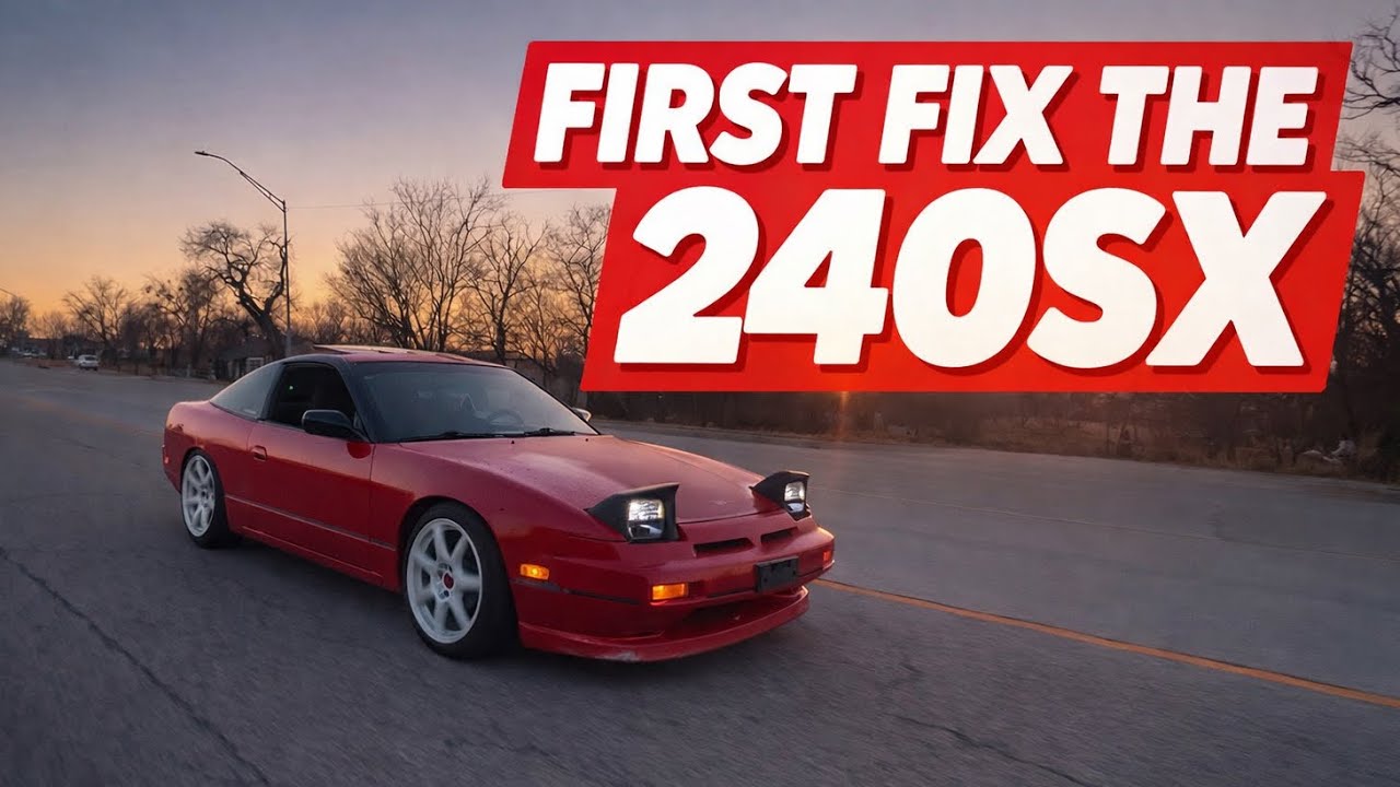 FIXING MY FRIEND’S NEW 240SX (kinda) 