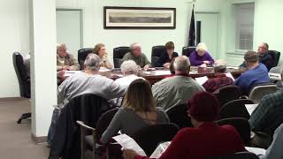 Sunbury, PA City Council Meeting 11/27/17 Part 1