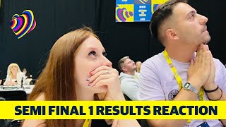 MY REACTION TO EUROVISION 2023 SEMI-FINAL 1 RESULTS