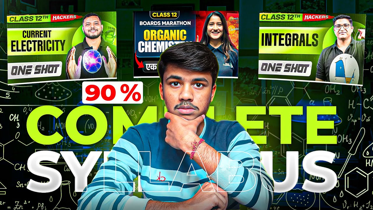 How Am I Completing Syllabus For 12th Boards 😭 | Ft. JEE 2026 Aspirant