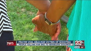Prayer vigil held for shooting victims