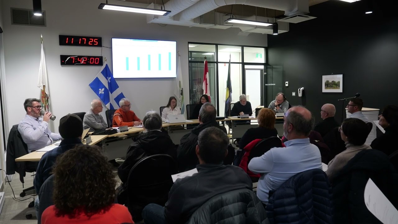 Conseil ville de Cap-Santé 2025-11-17