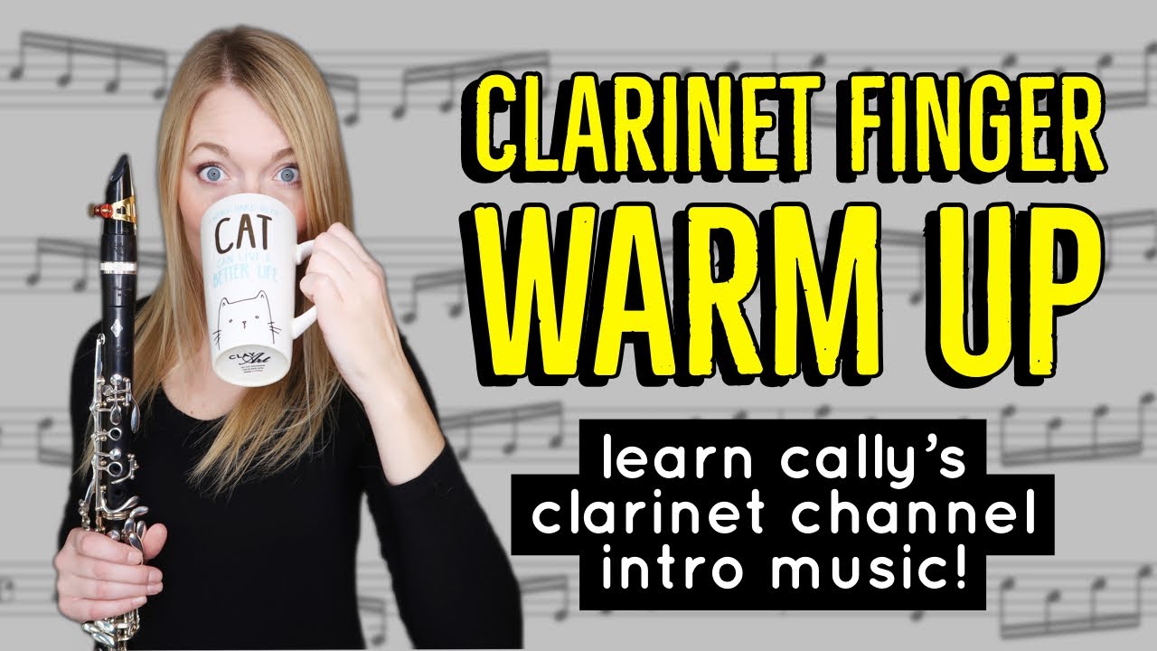 Daily Finger Exercise Using Cally's Clarinet Theme? PLUS Special Announcement!