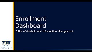 Accountability Enrollment Dashboard Walkthrough