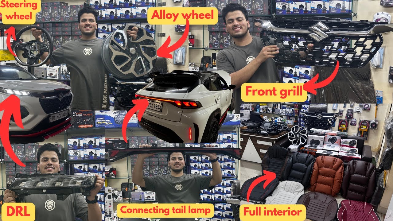 New Fronx 2025: All OEM Parts at Heavy Discount -Interior & Exterior ✅ |Maruti Suzuki Fronx Modified