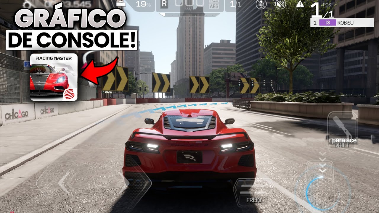 SAIU Racing Master MOBILE no BRASIL e em PORTUGUÊS! MELHOR JOGO de Corrida Mobile? *GAMEPLAY*