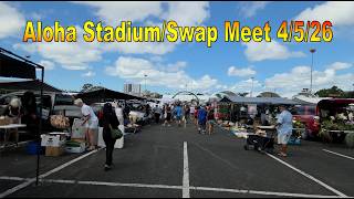 Aloha Stadium Swap Meet / Flea Market 4/5/26 in Aiea, Oahu, Hawaii Content