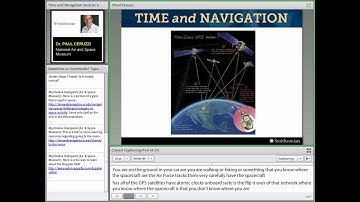Time and Navigation:  How Does It Work?
