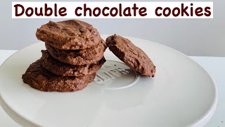 Double Chocolate Cookies Starbucks Style | Super Easy Double Chocolate Cookies| Perfect Measurement