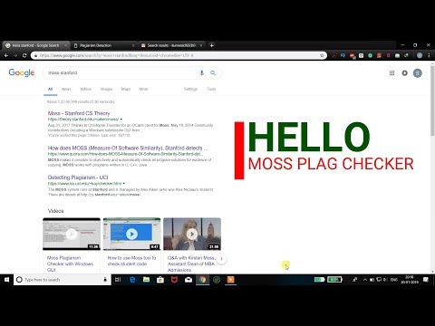 [2021] moss code plagiarism checker | complete and easiest way within 6 minutes using cmd