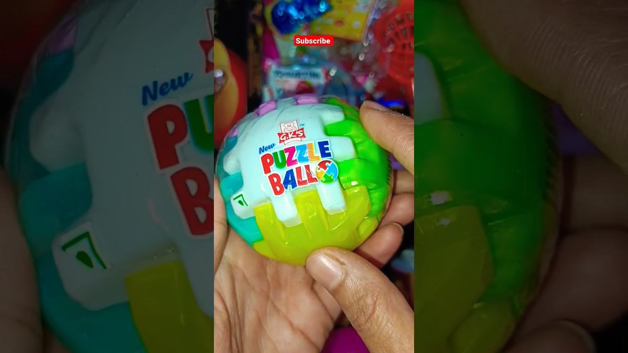 New Puzzle Balls & Surprise inside 🤩🥳🎁