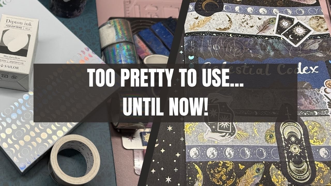 Начинаю свой дневник небесного затемнения | Archer & Olive Wonderstruck B5