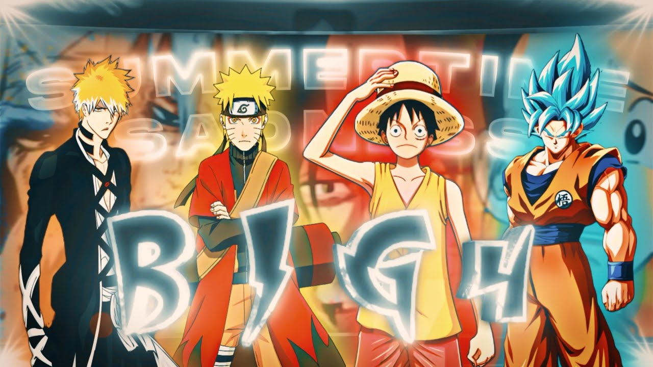The Big 4 Of Anime 🛐 | "Legends Never Die" | Dragon Ball | One Piece | Naruto | Bleach