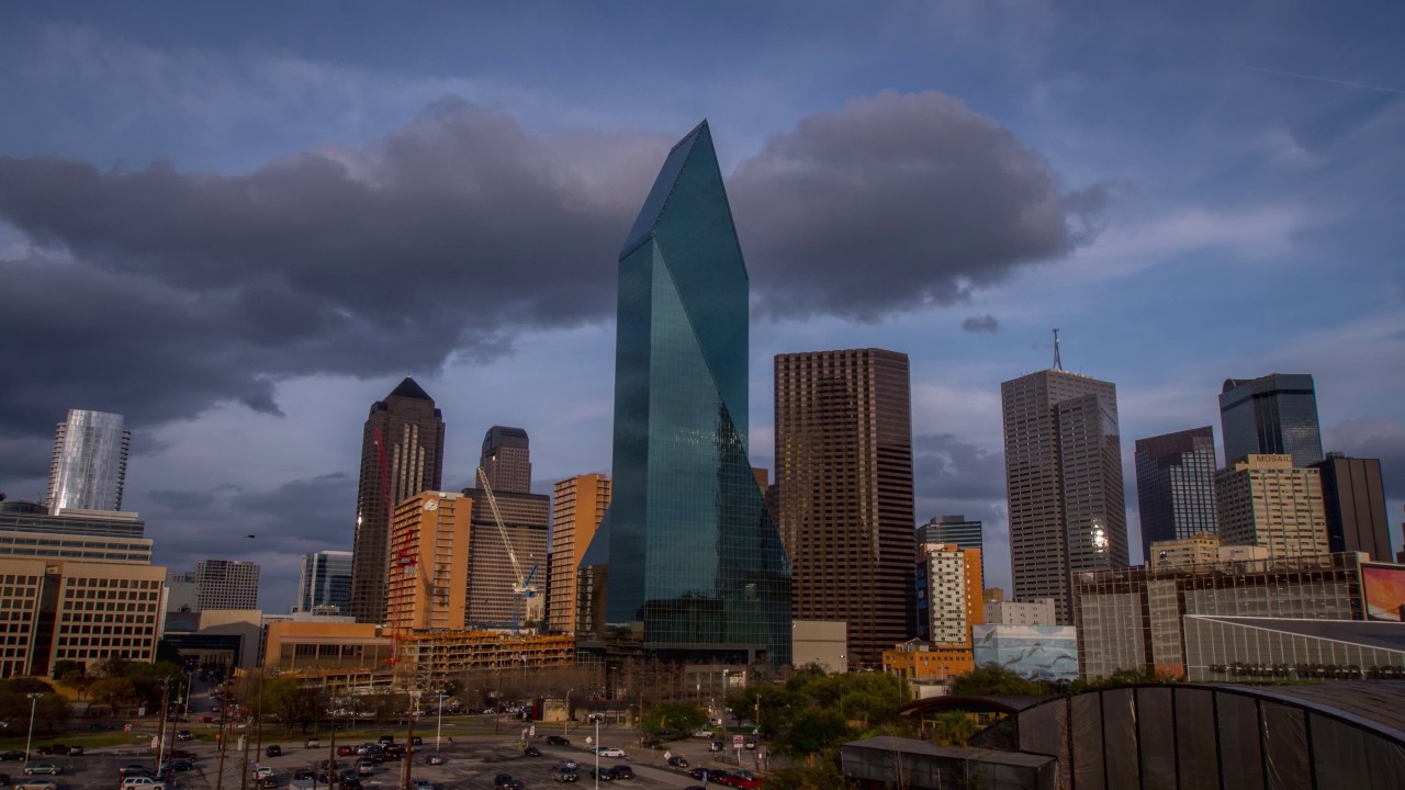 Sunset TimeLapse feat. Fountain Place in Downtown Dallas YouTube