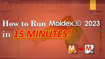 Moldex3D 2023 QuickStart Tutorial | CADdoctor | Studio | Mold Filling Simulation