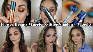 3 образа Flower Beauty Warrior Glitter Shadows