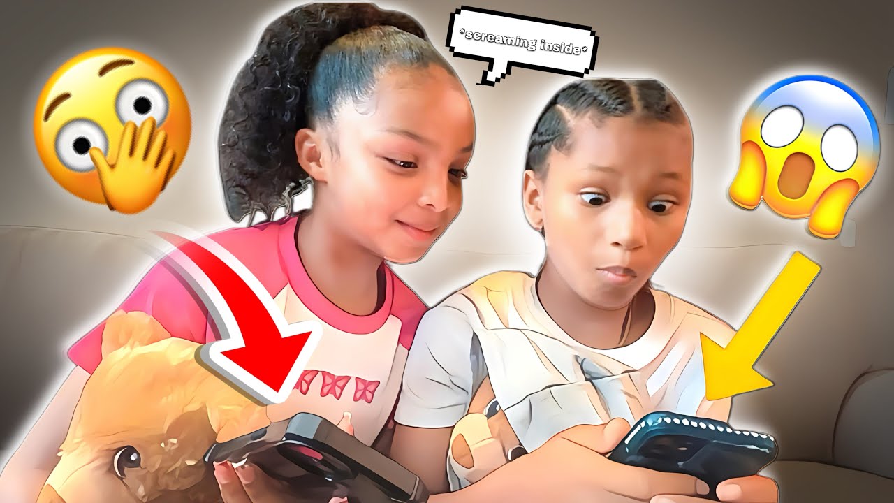 Ariel & Kye SWAP PHONES… They Found TOO MUCH! 😳📱