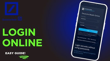 How To Login To Deutsche Bank Online Banking - Belgium !
