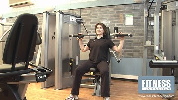 Cybex VR3 Overhead Press - How to use - Fitness Tech Design