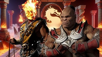 Mortal Kombat 1 Scorpion/Goro combo Routes and Restands *New Patch* #MortalKombat #Scorpion #MK1