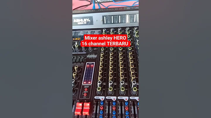 Mixer ashley HERO 16 channel TERBARU #soundsystem #mixerashley