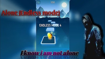 Tiles hop EDM RUSH l Alone l endless mode l Alone song by Alan Walker in tiles Hop EDM RUSH