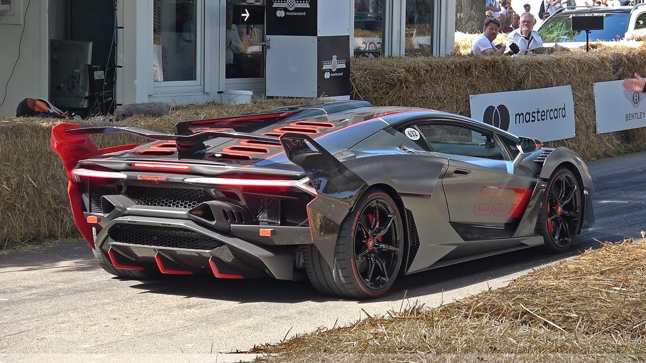 ⁣$7.0 Million Lamborghini SC18 ALSTON @ FOS Goodwood! Revs, Accelerations, Engine Sounds!
